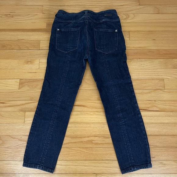 Pilcro & The Letterpress High Rise Straight Leg Seamed blue Jeans Denim Women 28 - Picture 2 of 8